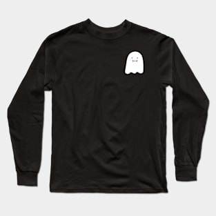 Cute Ghost Corner Long Sleeve T-Shirt